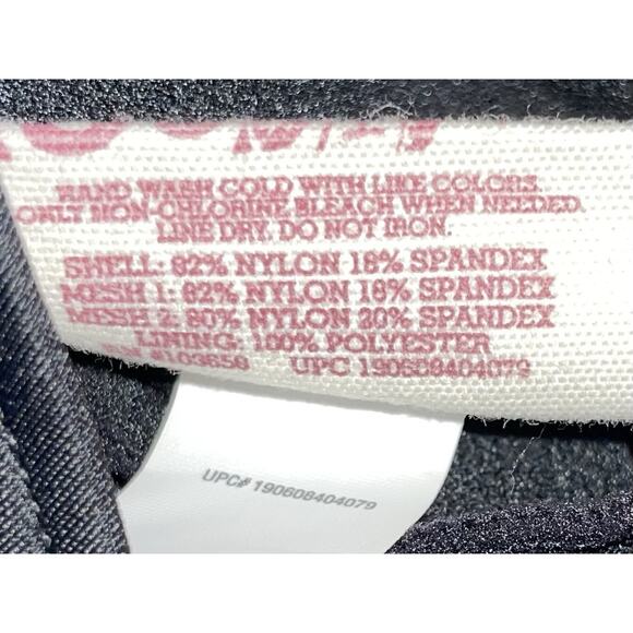 SO Juniors Plus Size 1x Black Halter Mesh One Piece Bathing Suit Swim Wear NWT - Picture 16 of 16